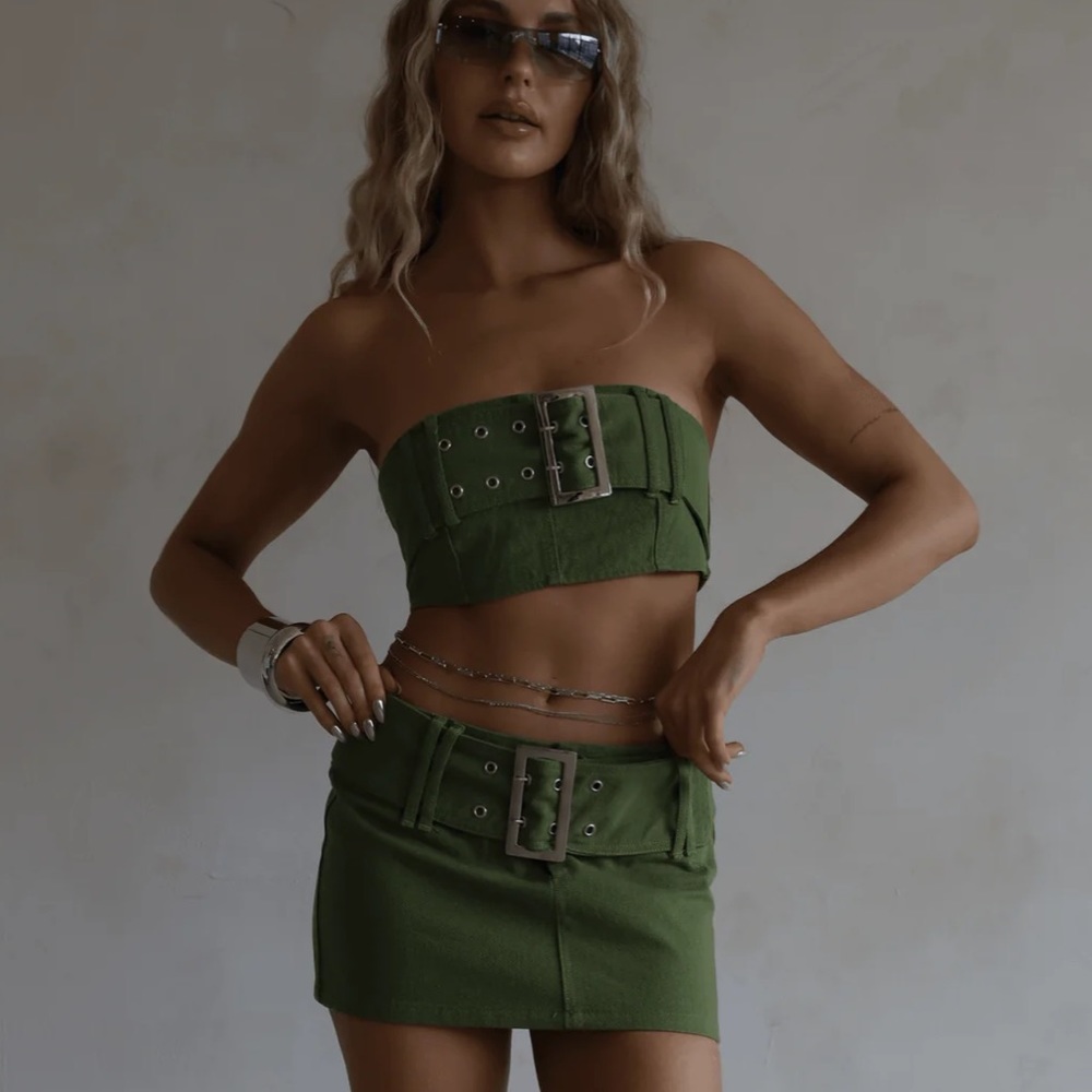Green Skirt Set (Viper Set)